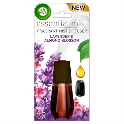 Lavender & almond blossom mist refill- per bottle