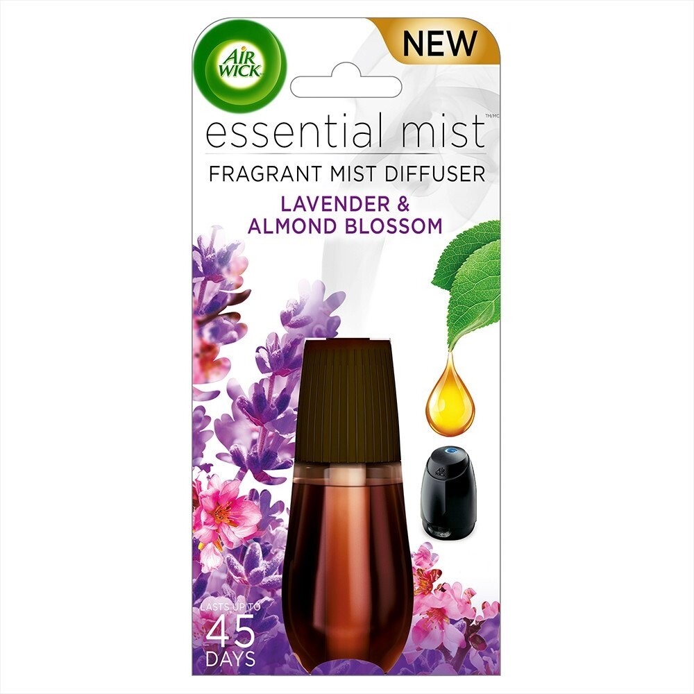 Lavender & almond blossom mist refill- per bottle