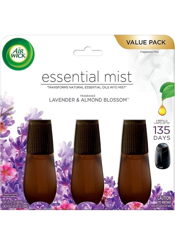 Lavender &amp; almond blossom mist refill- per bottle