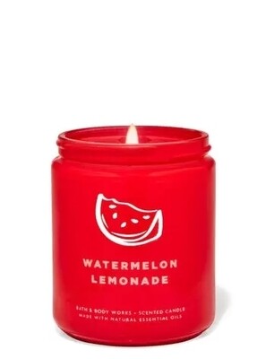 Bath and body works single wick candle- watermelon lemonade 