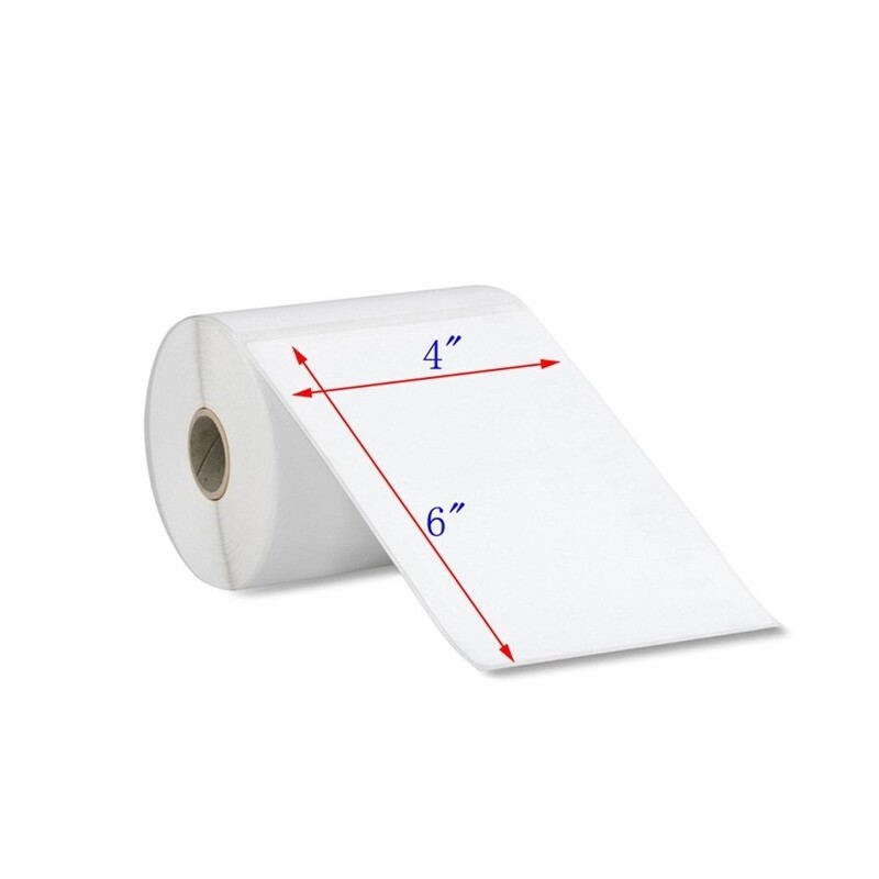 Black and white labels (price per label) 4x6 inch 
