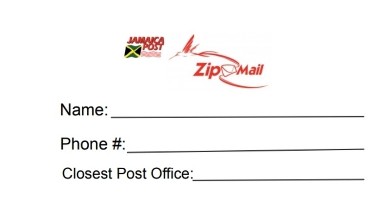 Zipmail sticker (price per stickers) (black and white)