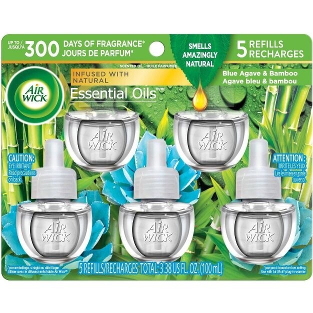 Air wick refill per bottle-  Agave and Bamboo 