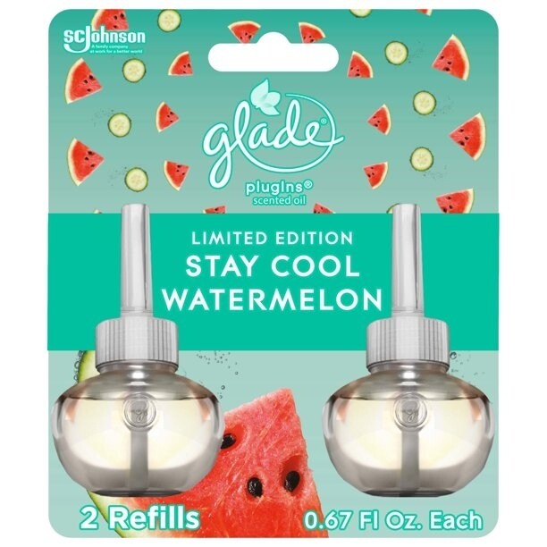 Glade refills per bottle- stay cool watermelon 