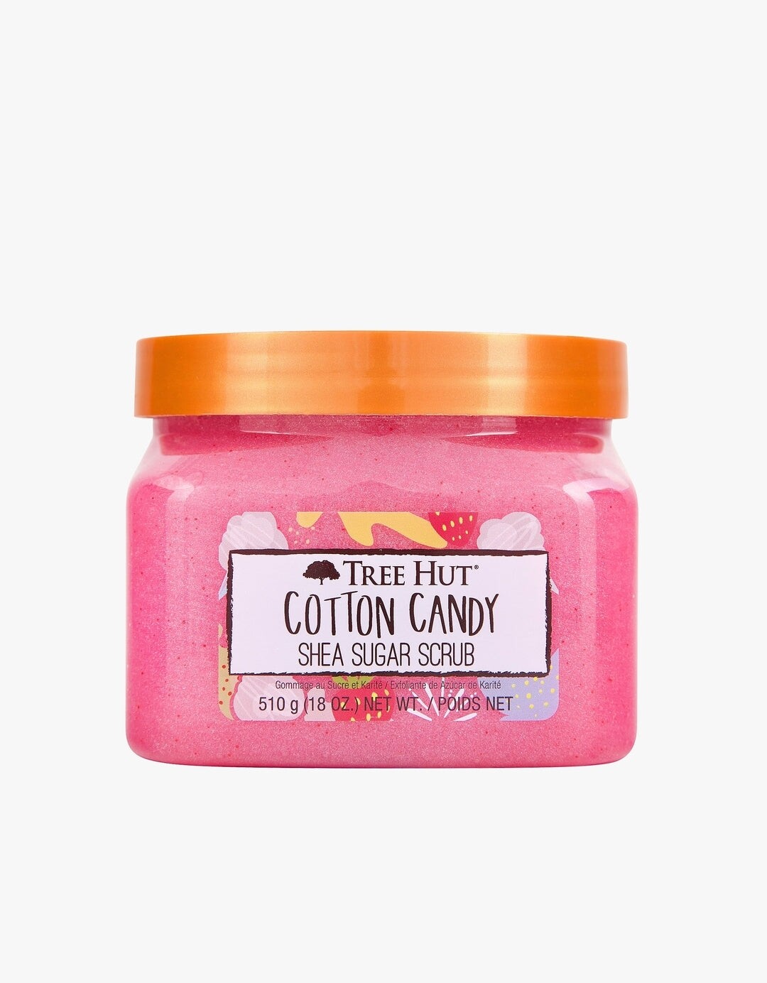 cotton candy shea sugar scrub