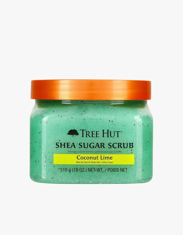 coconut lime shea sugar scrub