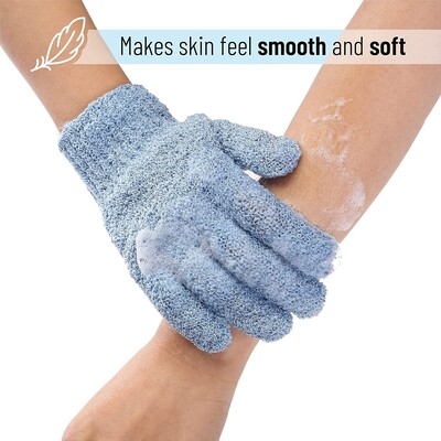 Exfoliating face/ body gloves (per pair)