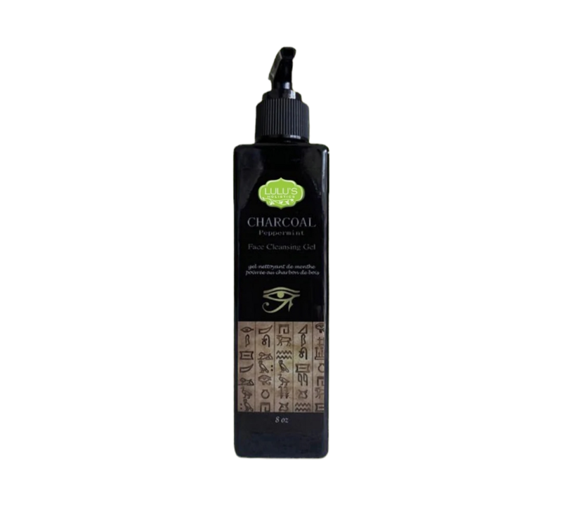 Charcoal Peppermint Face Cleansing Gel