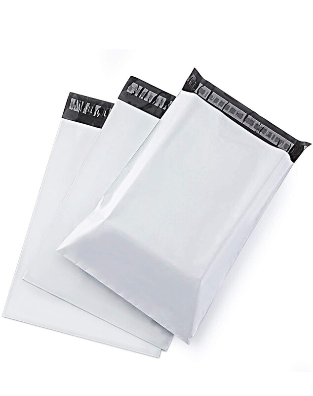 6x9 Inch Poly Mailers white 