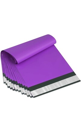 6x9 Inch Poly Mailers Purple