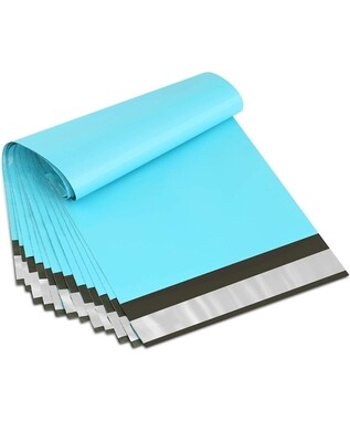 6x9 Inch Poly Mailers Teal