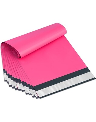 6x9 Inch Poly Mailers Pink