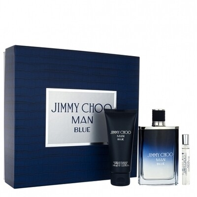 Jimmy Choo Blue gift set for Men, 3.4 fl. oz.