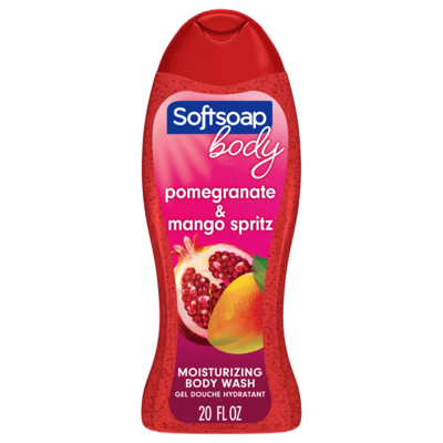 Softsoap Body Wash Pomegranate & Juicy Mango, 20 fl. oz.