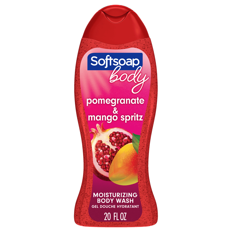 Softsoap Body Wash Pomegranate &amp; Juicy Mango, 20 fl. oz.