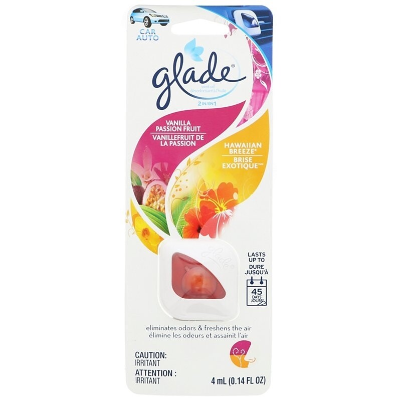 Glade vent clip - Hawaiian Breeze &amp; Vanilla Passion Fruit
