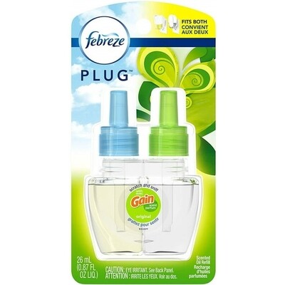 Febreze Home Fragrance Refill per bottle- Original Gain