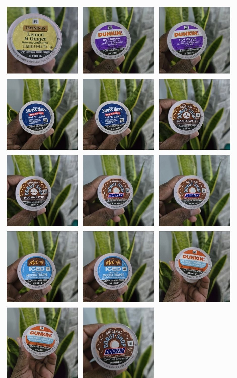 Keurig pod (mixed flavors)