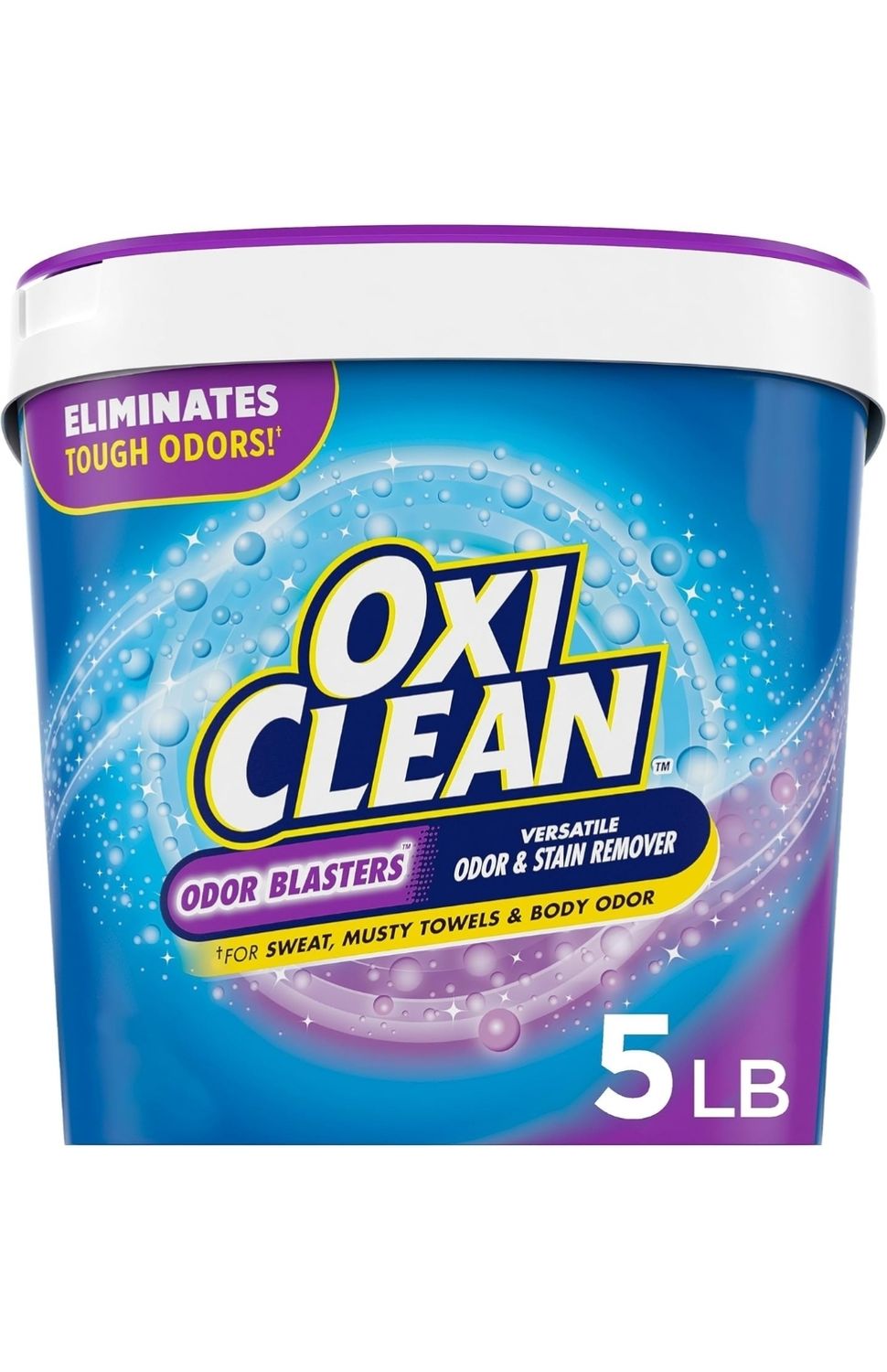 OxiClean Odor Blasters Versatile Odor and Stain Remover Powder, 5 lb