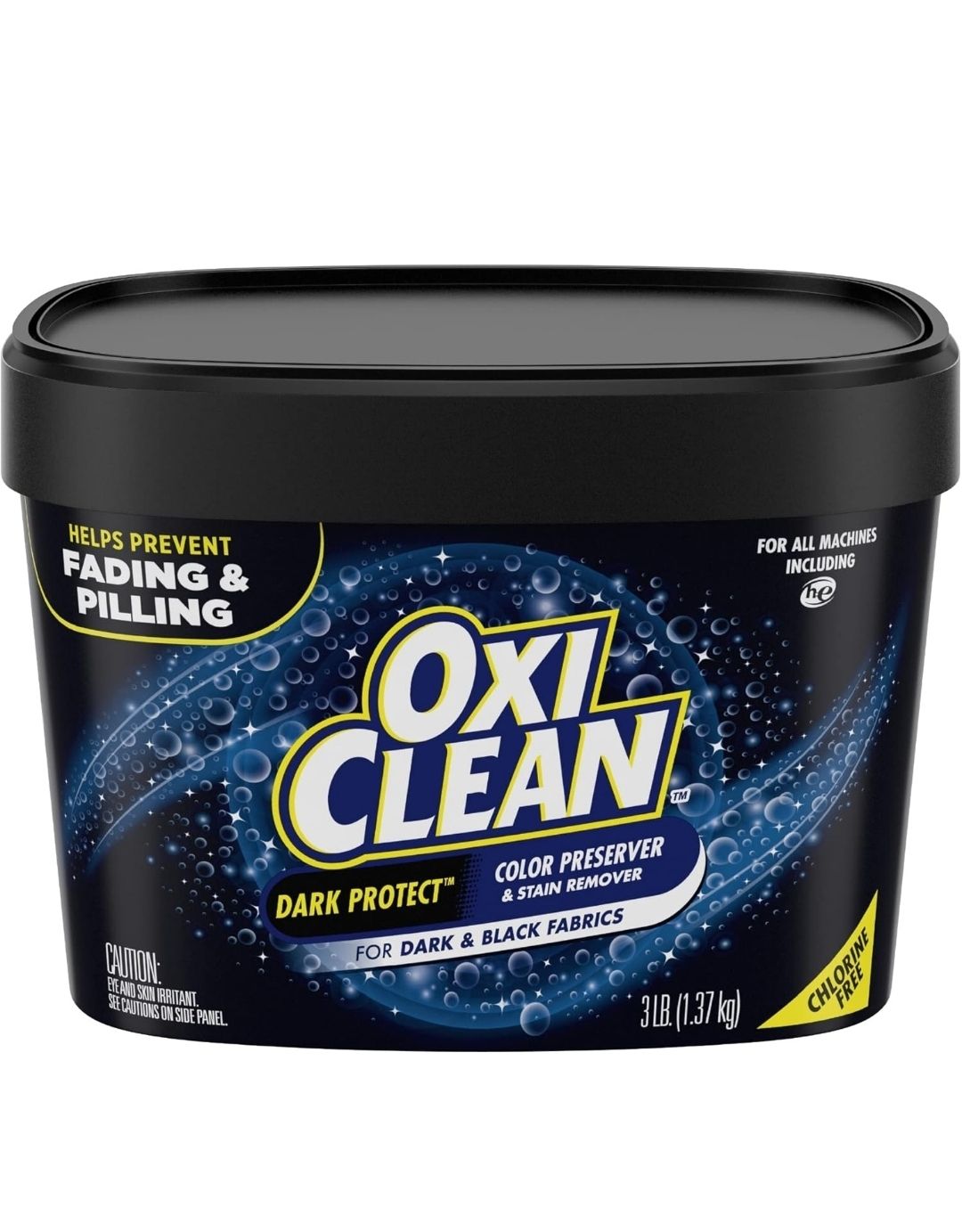 OxiClean Dark Protect Laundry Booster, Laundry Stain Remover for Clothes, 3 Lbs