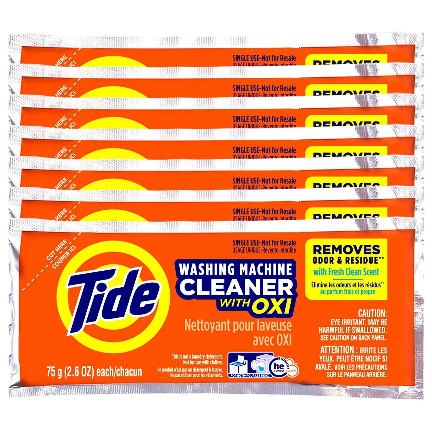 Washer Machine Cleaner for Front and Top Loader Machines (1 PACK)