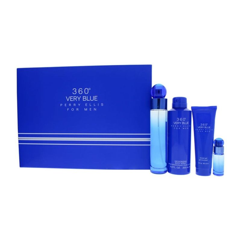 Perry Ellis 360 Very Blue 4 Piece Set