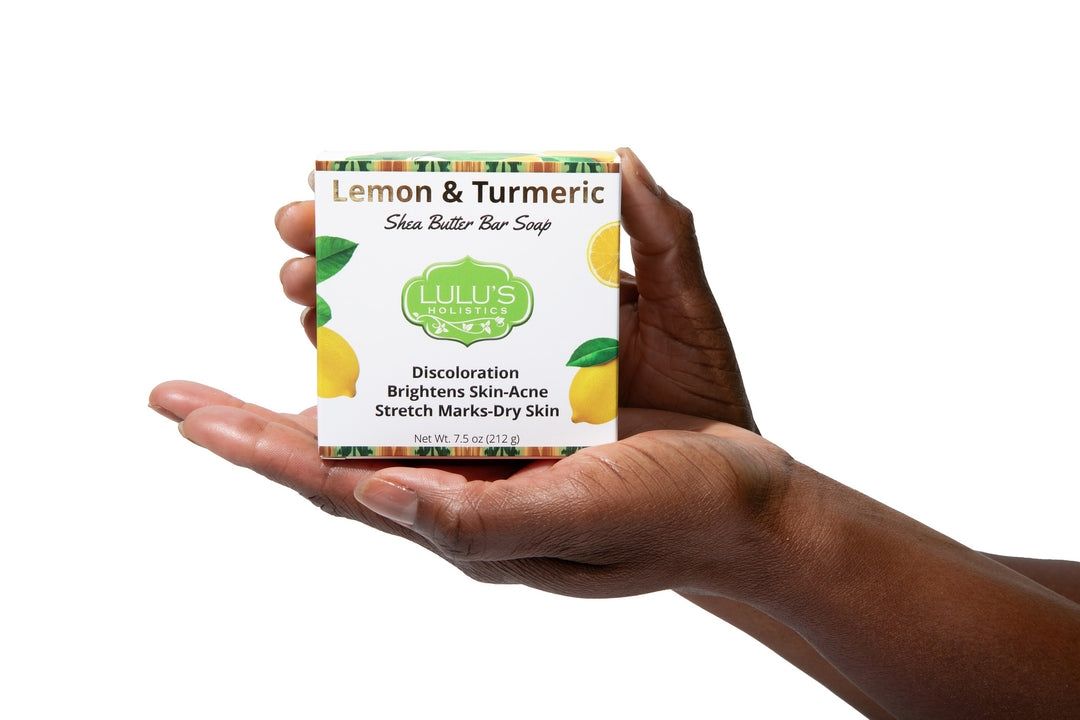 Lemon &amp; Turmeric Shea Butter Bar Soap
