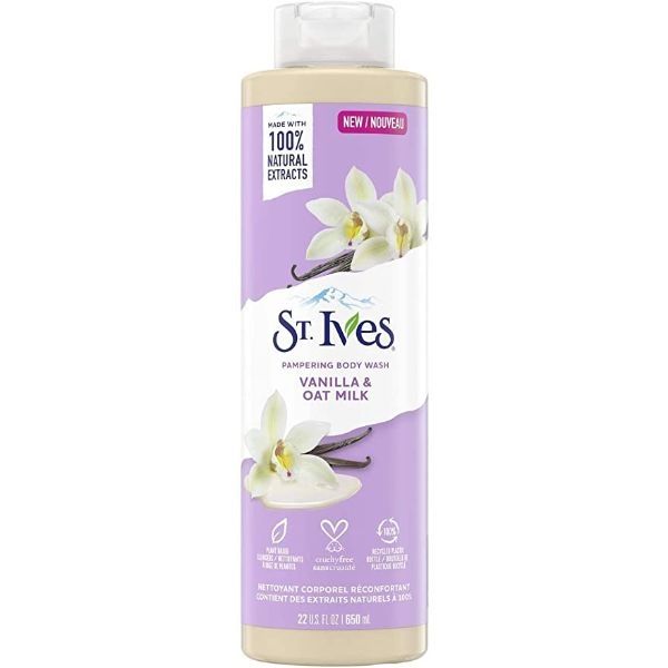 St Ives Body Wash Vanilla &amp; Oat Milk, 22 fl. oz. 