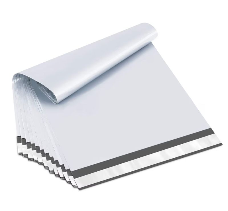 14.5x19 Inch white Poly Mailers 