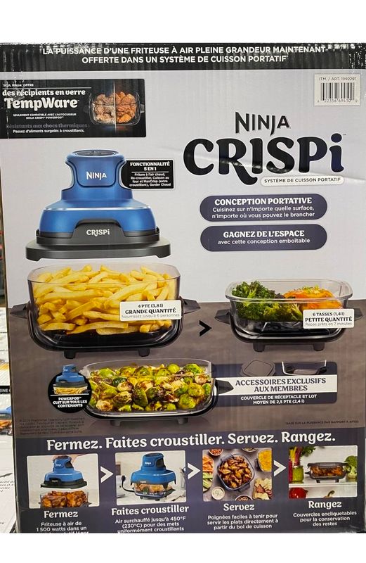 Ninja crispi air fryer 