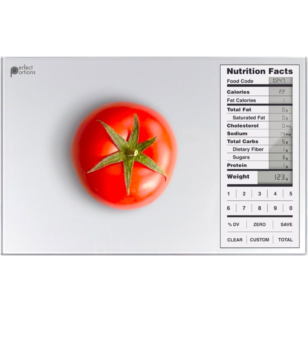 Greater Goods Nutrition Facts Scale