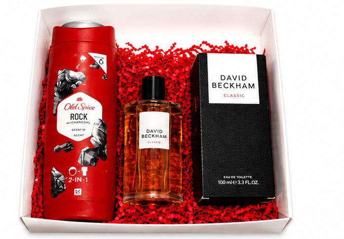 David Beckham gift box 