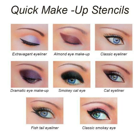 Guia Stickers para Maquillaje Rapido Guia Stickers para Maquillaje Rapido