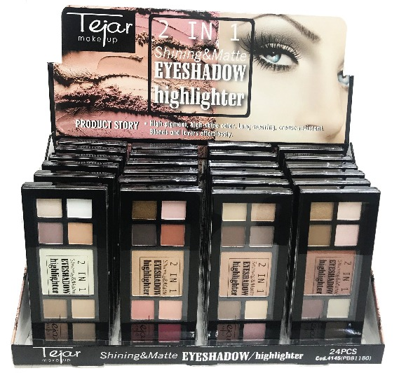 Sombra Compacta&quot;2EN1&quot;2 x 9 colores 10.9g TEJAR