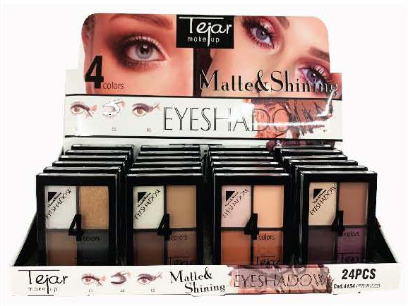 Eyeshadow 4 Col Matte y shinny 7.2g TEJAR