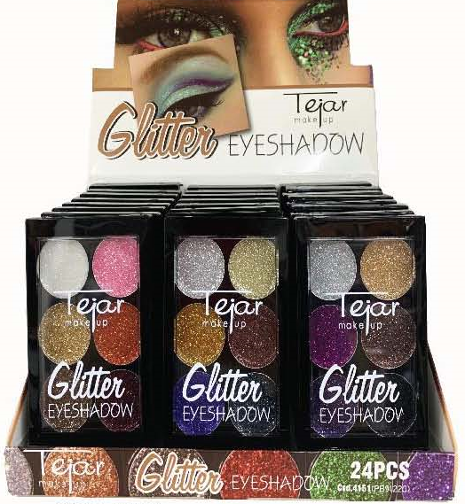 Glitter eyeshadow x 6 colores 15g TEJAR