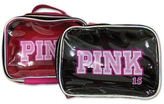 PortaCosmetico Transp 15PINK