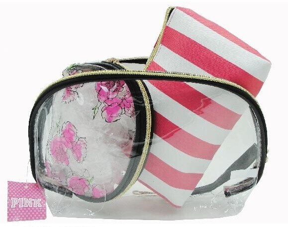 M086 Cosmetic BAG x 3 piezas 15PINK
