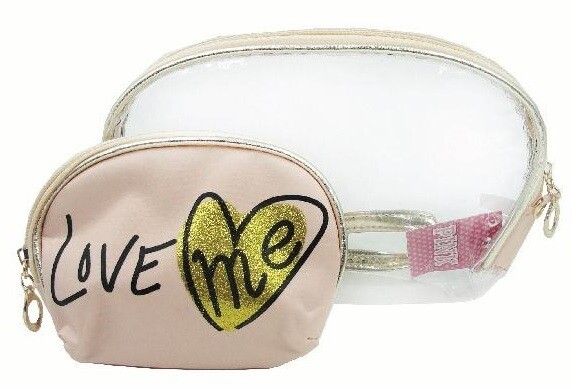 M087 Cosmetic BAG x 2 piezas Love Me