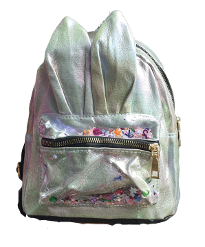 Mochila con orejas conejo