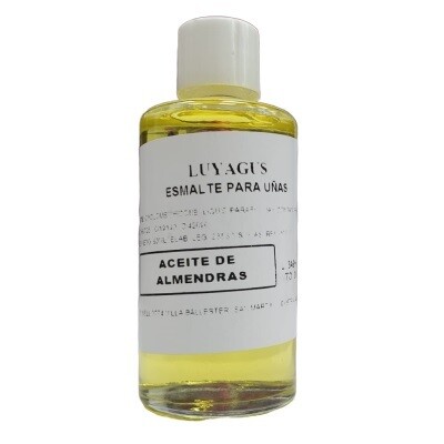 Aceite de Almendras Luyagus 60cc