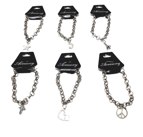 Pulsera Rolon con Dije Fantasia