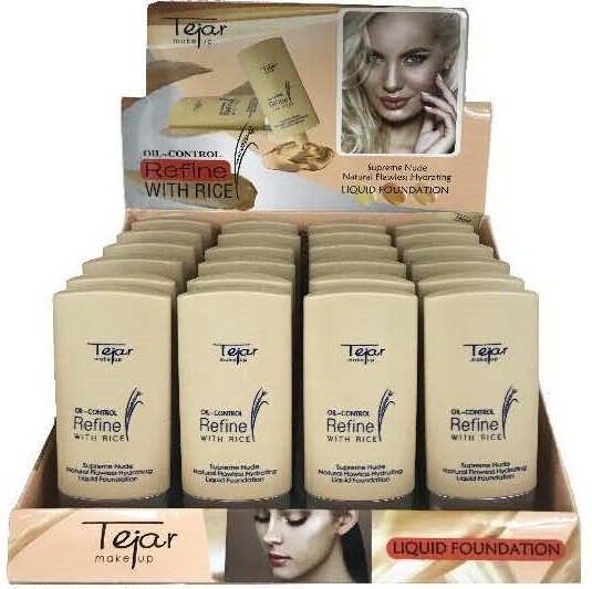 Maquillaje Liquido Oil-Control Refine with Rice 35g TEJAR