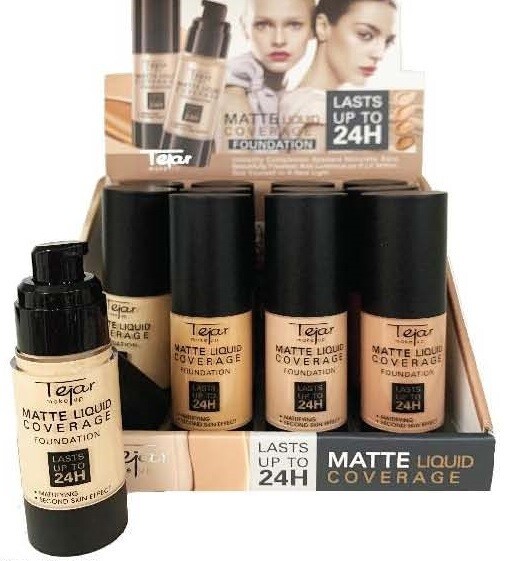 Maquillaje Fluido Matte 24hs con Valvula 32grs