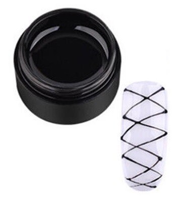 Gel Spider 8ml, Color: 001 Negro