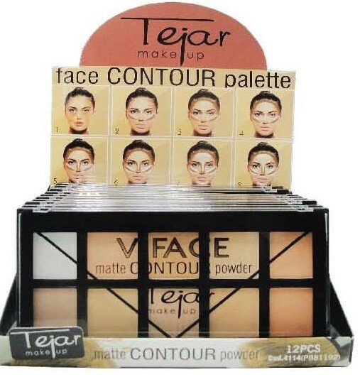 Matte Contour Powder x 10 Col. 30g TEJAR