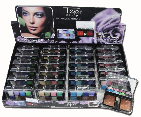 Sombra para Ojos 8 Colores + 2 Rubores 12g TEJAR