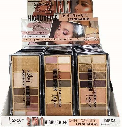 Eyeshadow 8 Col. &amp; Hightlighter 2 Col. 9.5g TEJAR