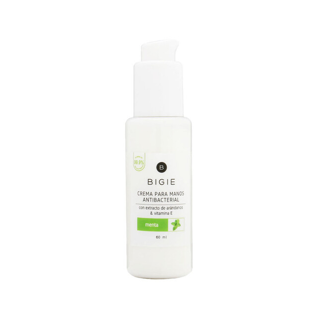 Crema de Manos 60ml BIGIE, Aroma: Menta