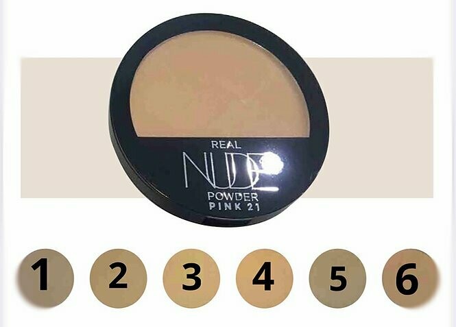 POLVO COMPACTO &quot;REAL NUDE&quot; PINK21